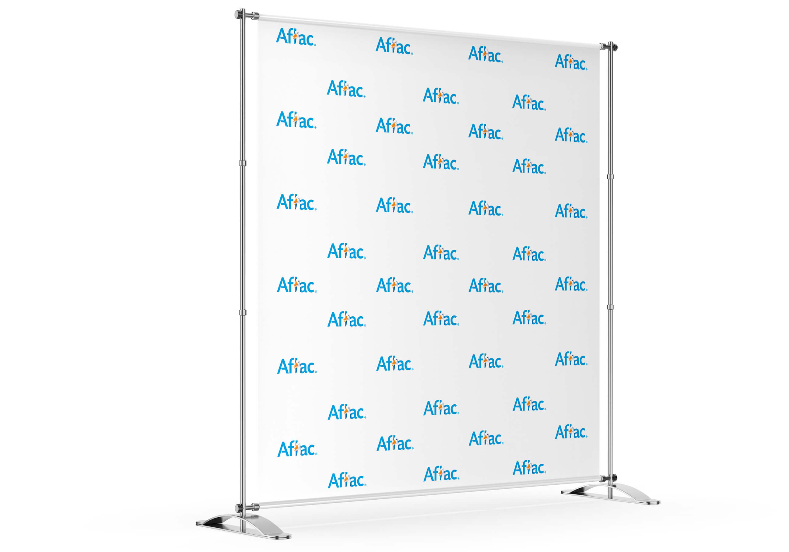 Custom Aflac Printed Backdrop Rentals | Lafayette