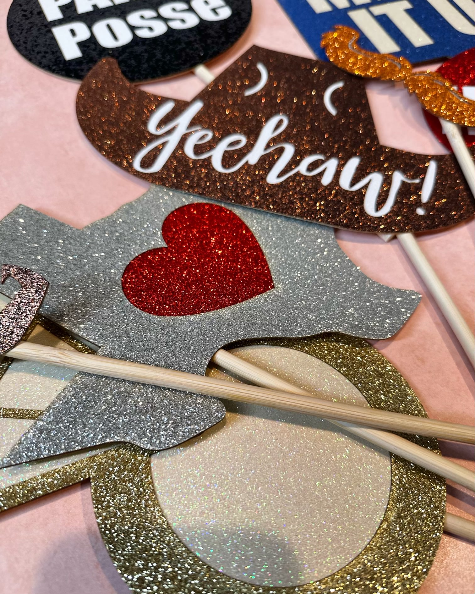 Lafayette Custom Wedding Props for Photo Booths