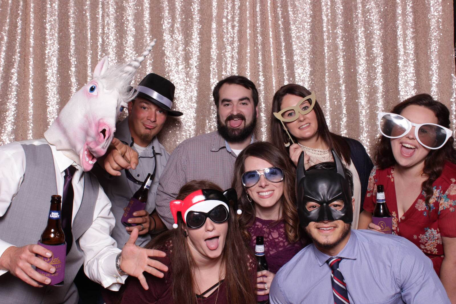 Stanford Wedding | Wedding Photo Booth at The Crossing in Lafayette