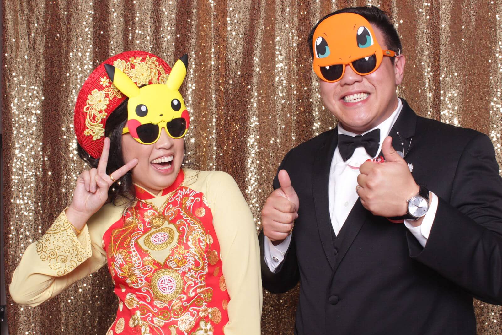 Giao + Mike’s Wedding at The VN in Abbeville | Lafayette Photo Booth | Ohh Snap