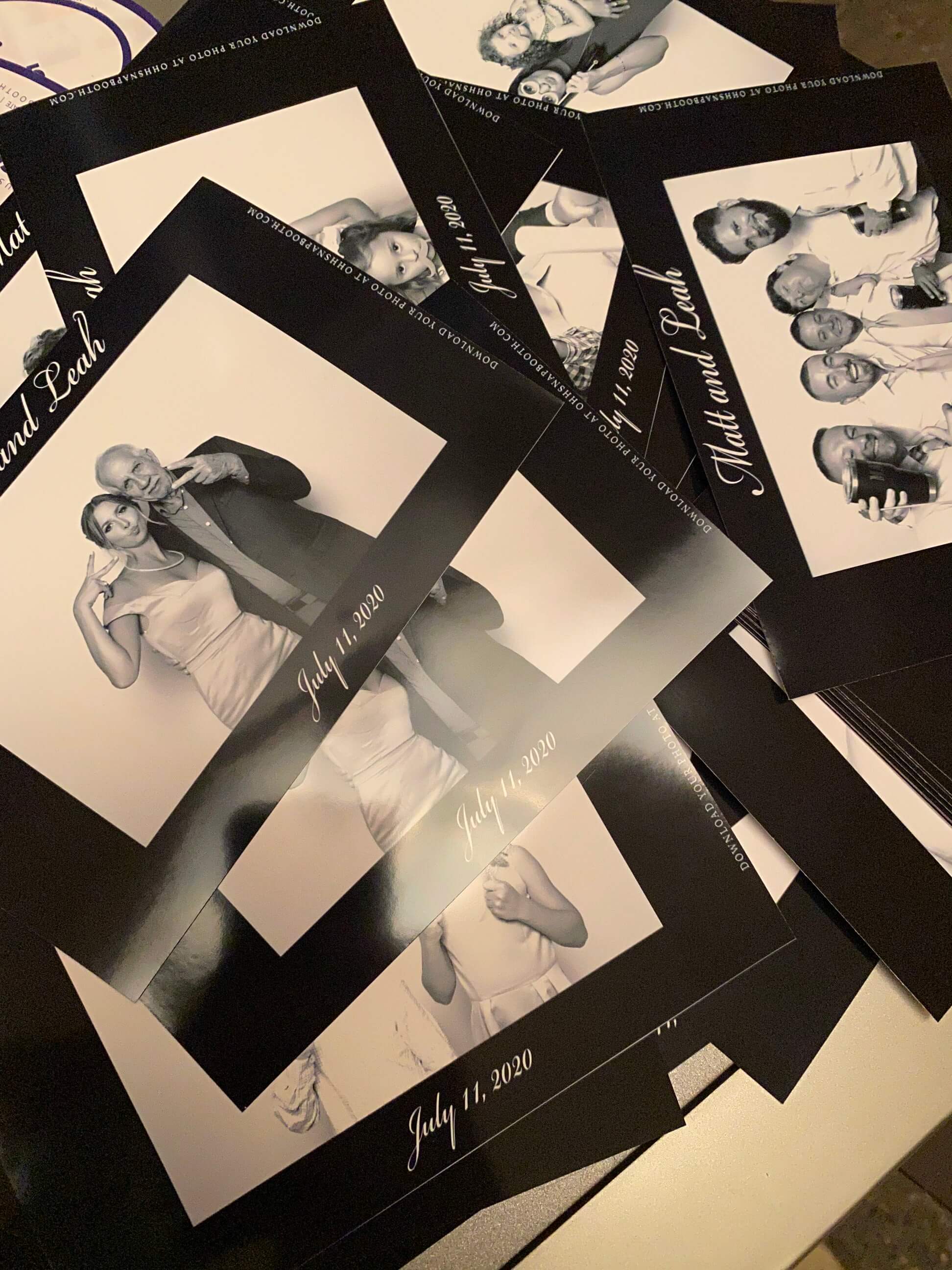 Does the Photo Booth Print Photos? | Lafayette Photo Booth | Ohh Snap