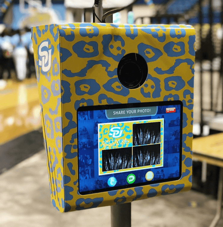 Southern High School Day | Branded Campus Photo Booth Activation | Lafayette Photo Booth | Ohh Snap